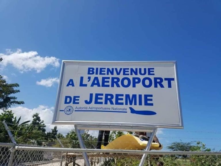 L’ aérodrome de Jérémie se transforme en un aéroport international