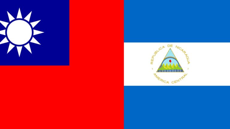 Le Nicaragua rompt ses relations avec Taïwan et reconnaît Pékin