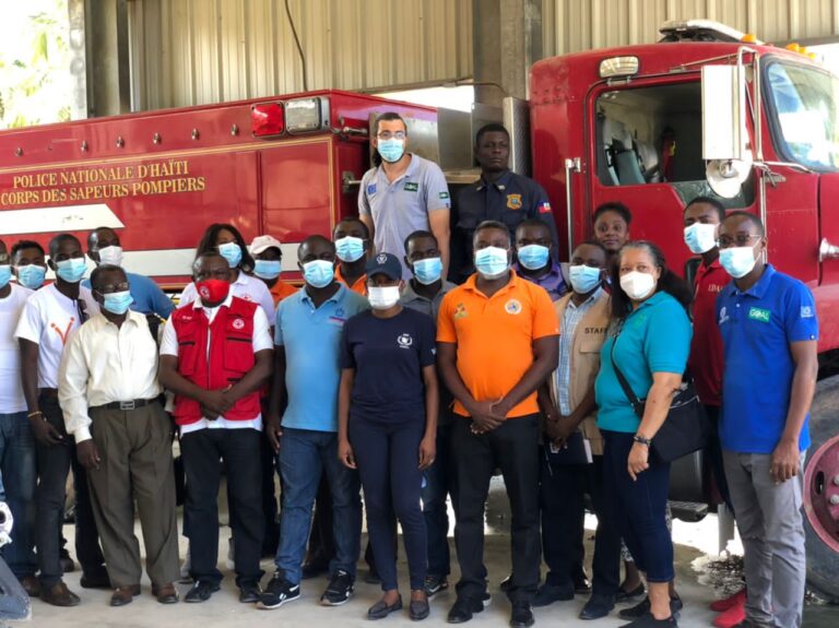 Une journée de simulation de tsunami à Jérémie