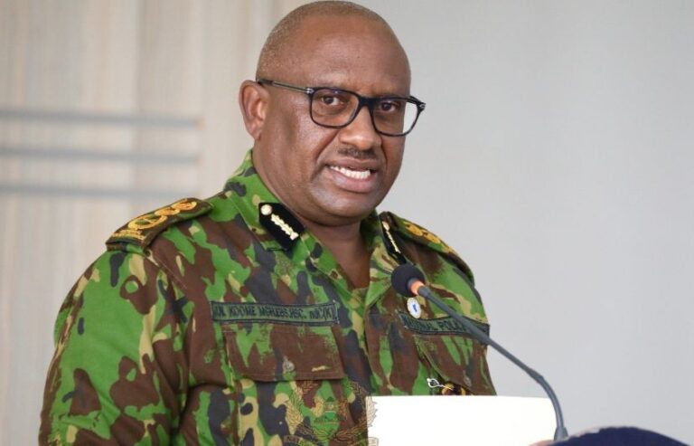 Le chef de la police kényane démissionne